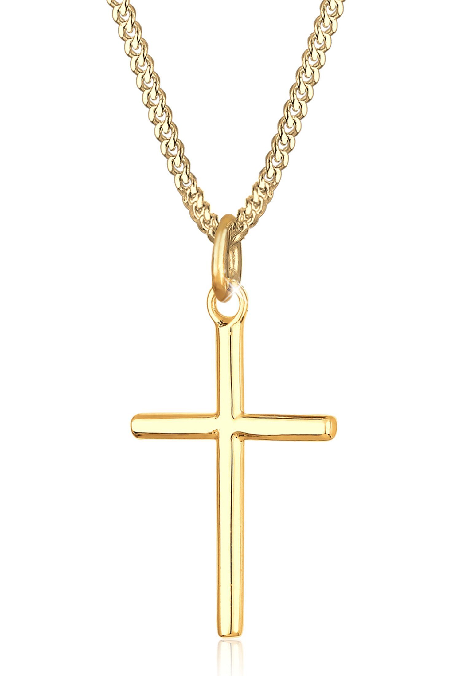 Kette mit Anhänger Kreuz Anhänger 925 Sterling Silber