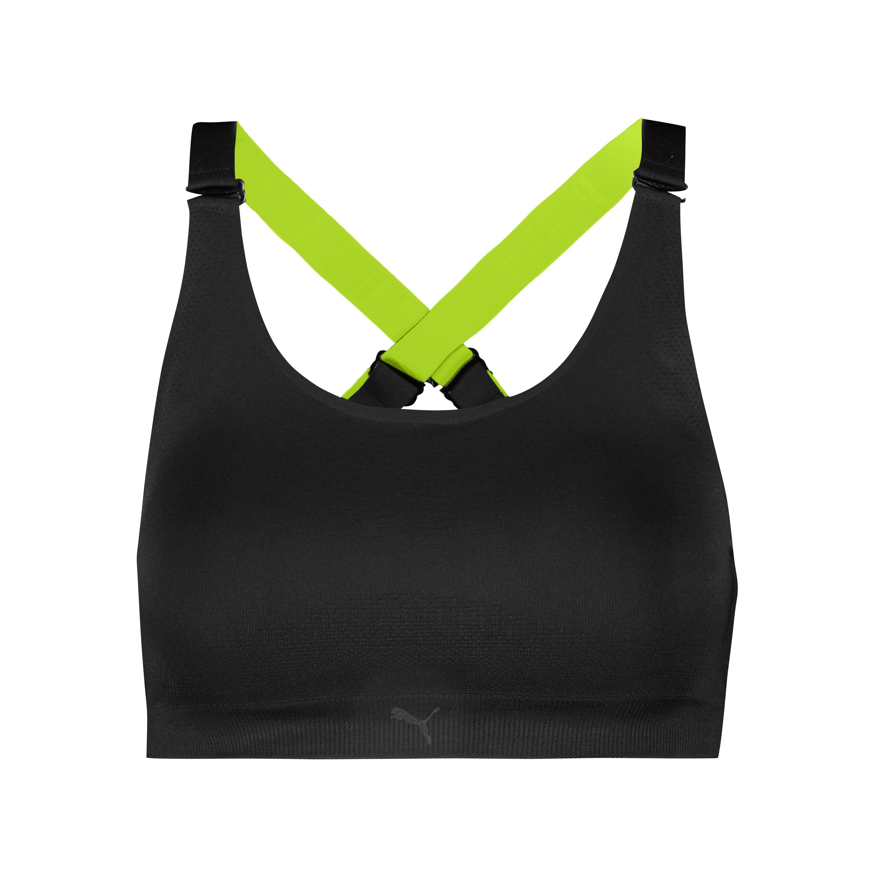 PUMA Bustier PUMA WOMEN 3D KNIT SPORT TOP wendbare und verstellbare Träger für einen personalisierten Look