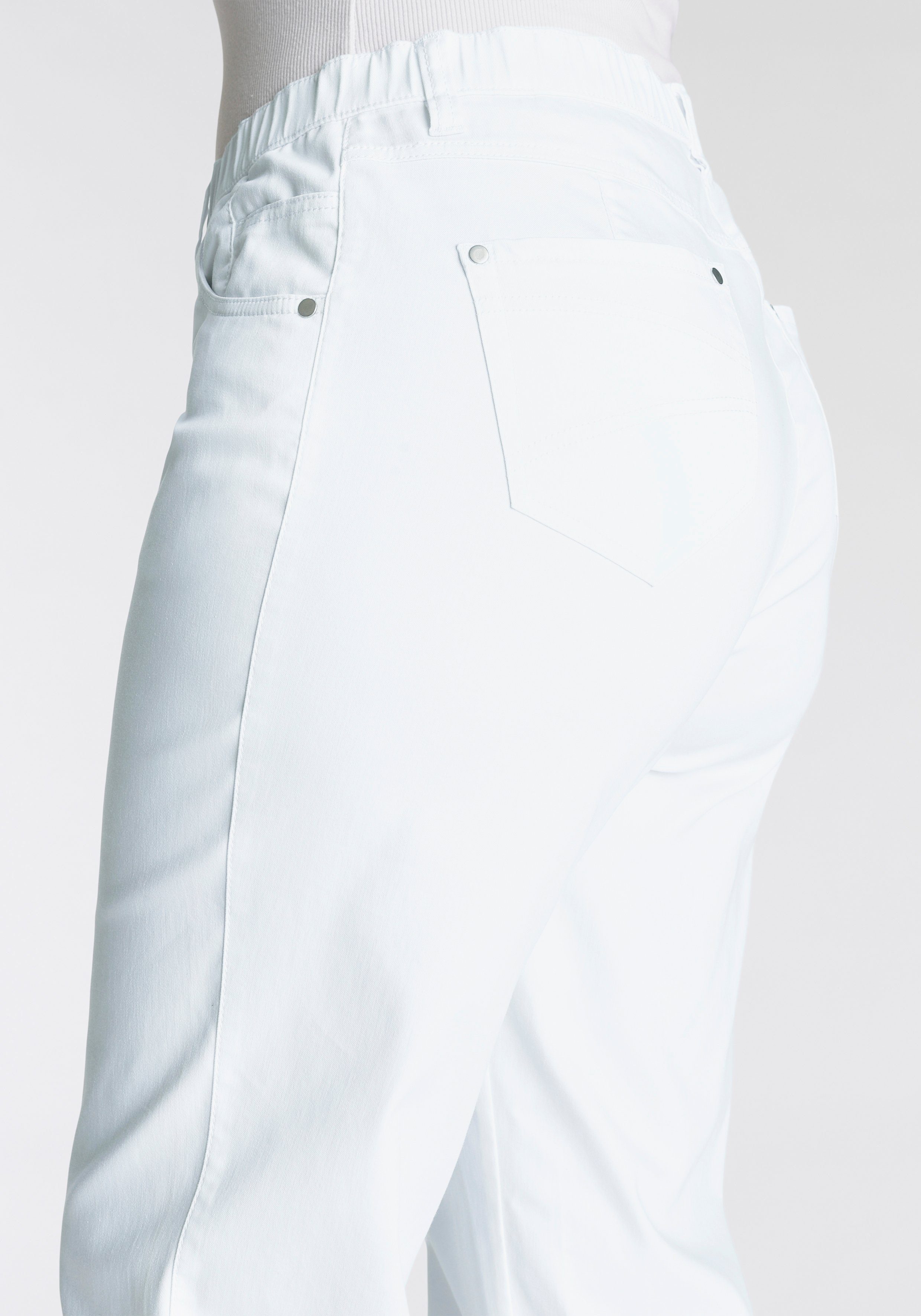 KjBRAND Straight-Jeans Babsie mit Stretch