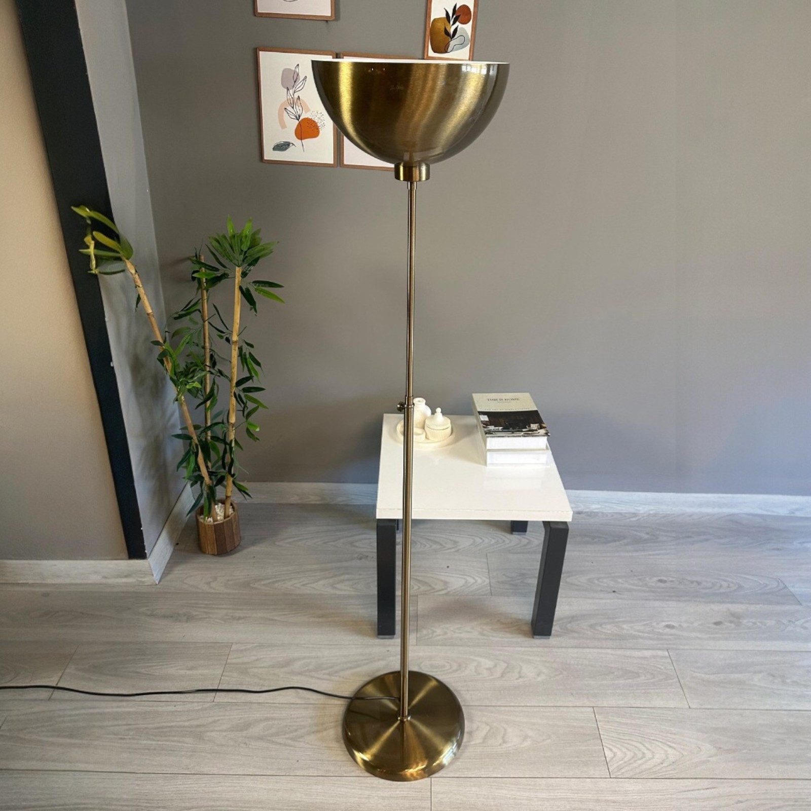 Bamyum Stehlampe Dünn Modern Dekorative Metall Stehlampe, ohne Leuchtmittel