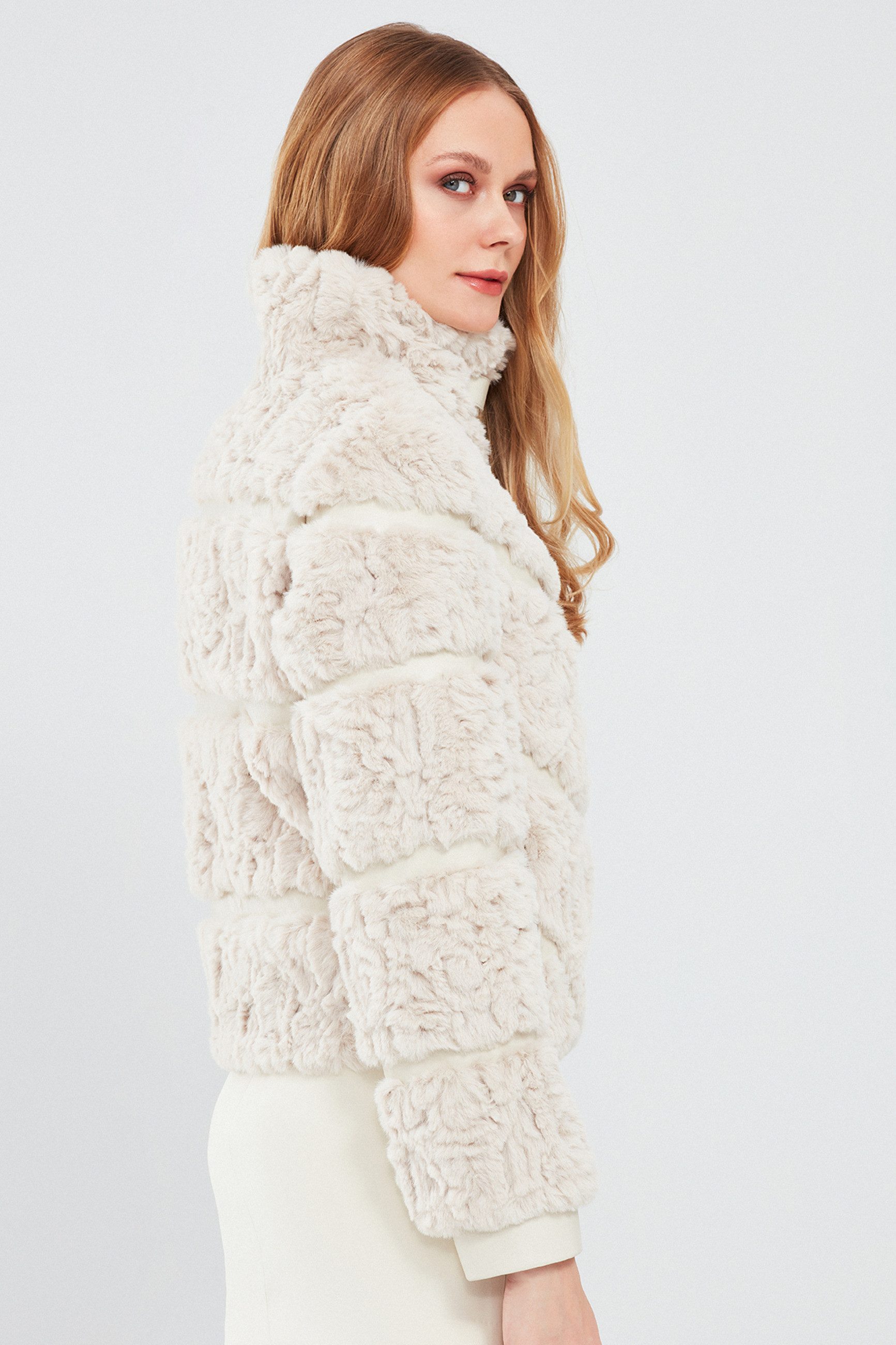 Derimod Lederjacke Melrose Teddyjacke