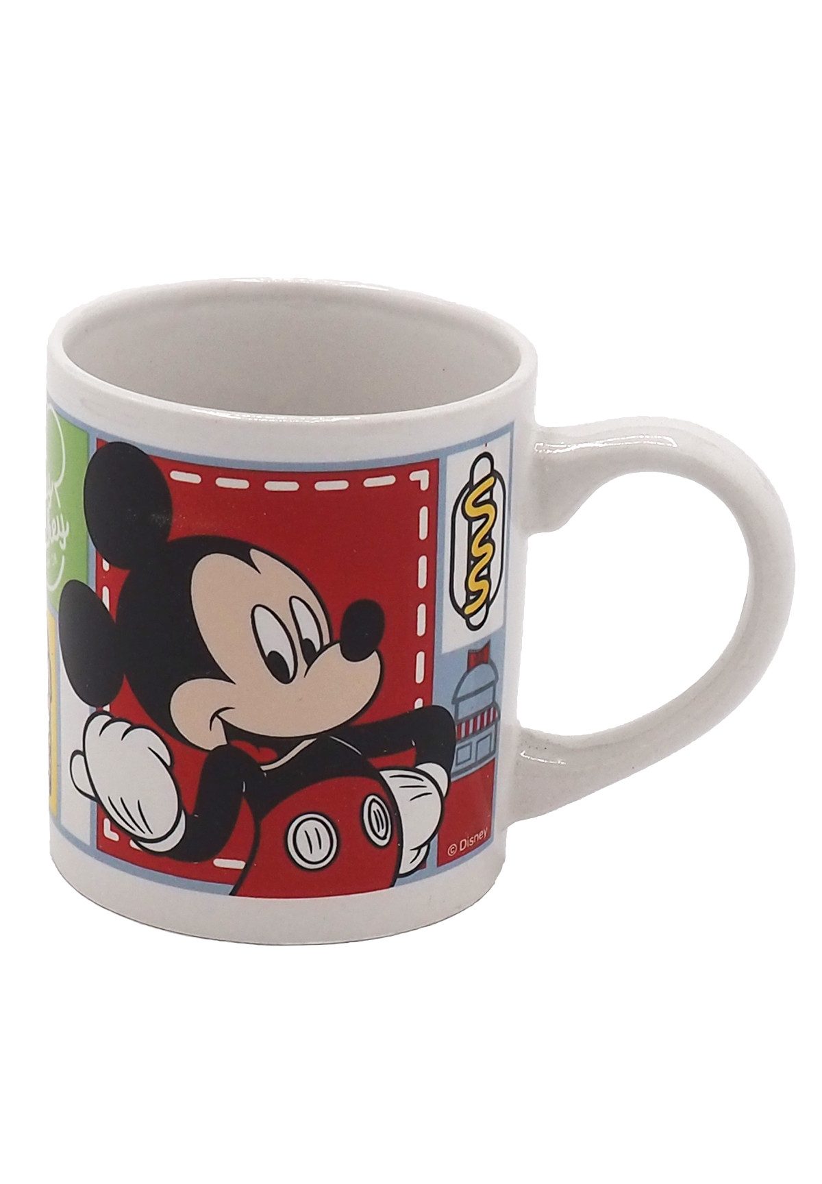 Disney Mickey Mouse Tasse Tolle Porzellan-Tasse mit den Helden von Frozen Anna, Elsa und Olaf, im Geschenkkarton