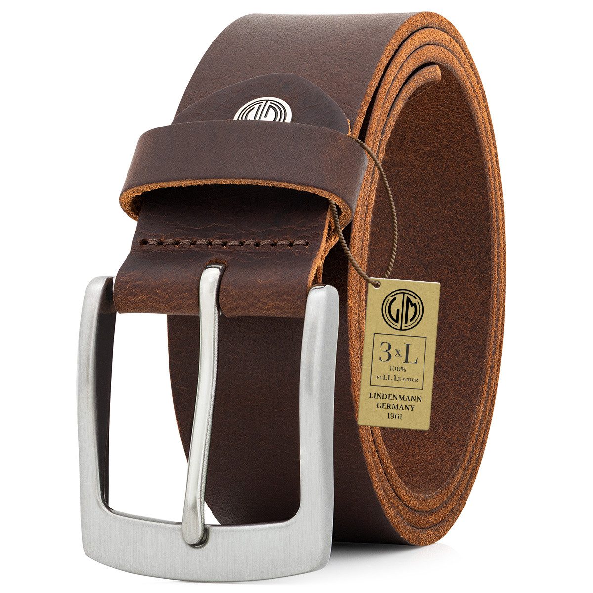 LINDENMANN Ledergürtel günstig online kaufen