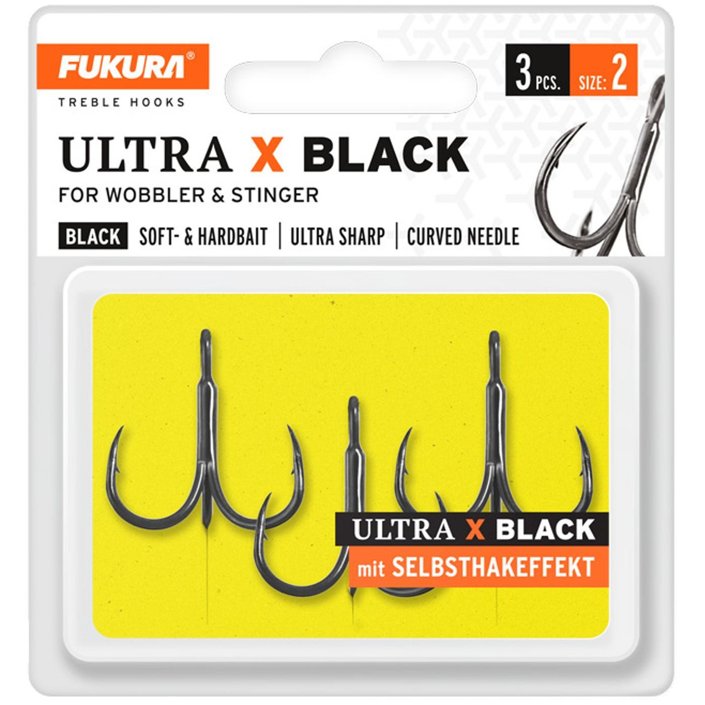 Fukura Drillingshaken Fukura Ultra X Black Drillinge - Drillingshaken