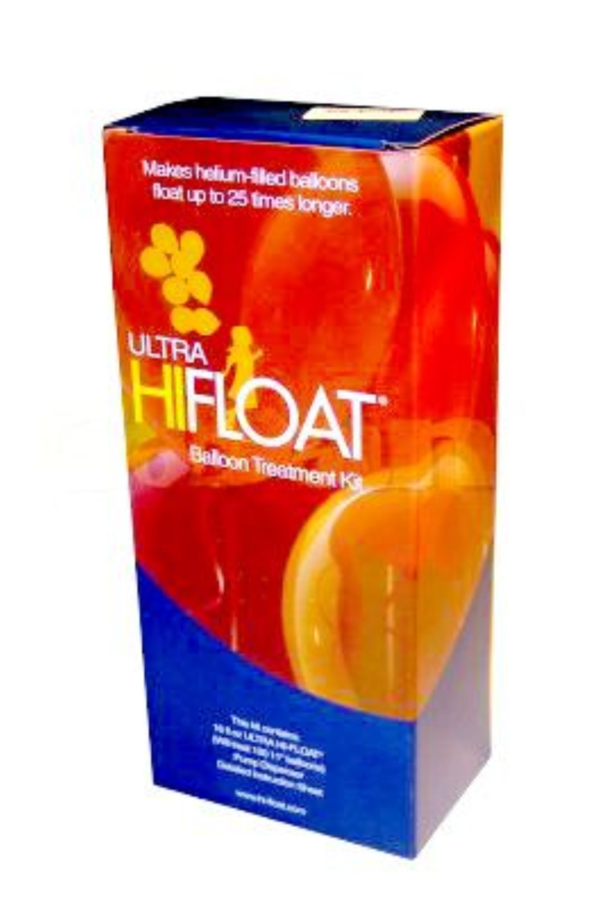 Festivalartikel Girlande HI-FLOAT Ballongel Helium Gel für 10 Ballons Latex