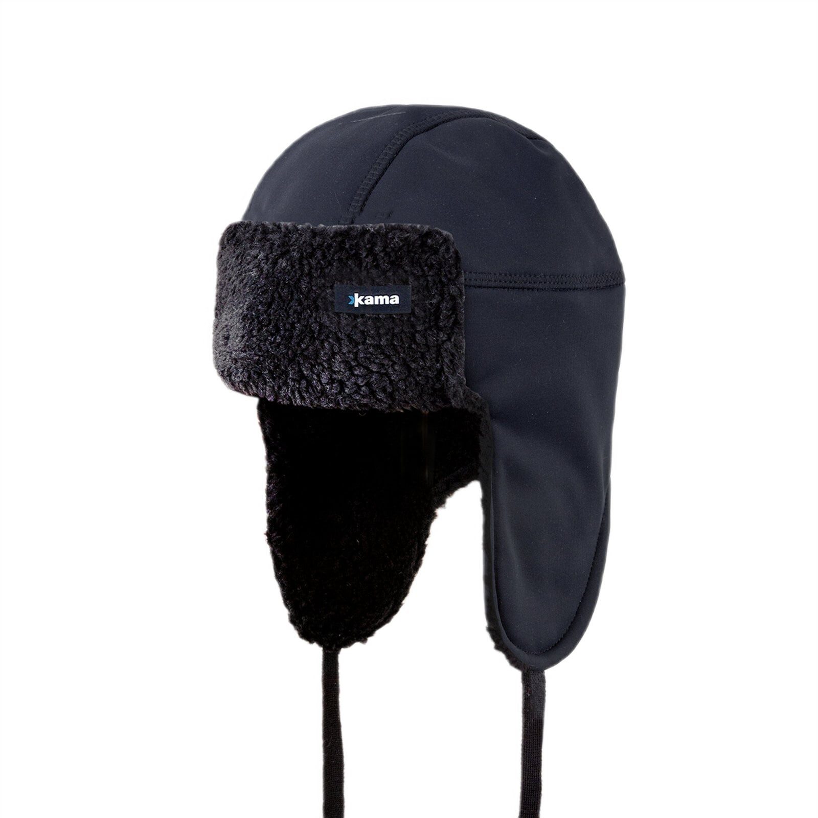 Ohrenmütze Wintermütze (Ohrenmütze) AW65 Lapon Soft Shell (winddicht) - schwarz
