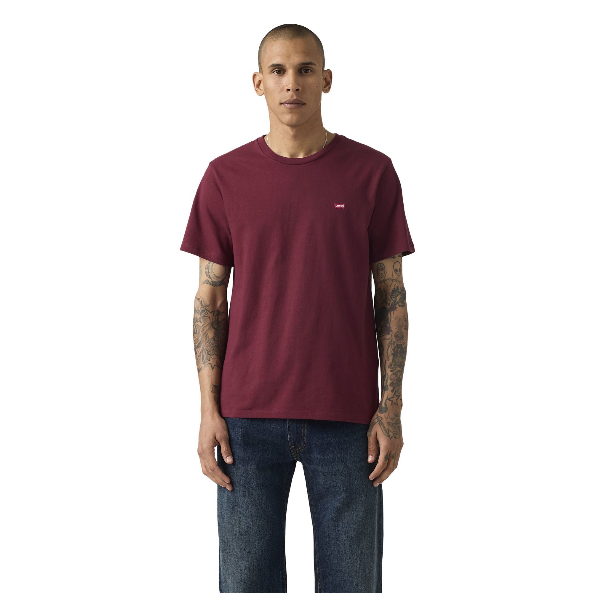 Levi's® T-Shirt Herren T-Shirt 1er Pack Baumwolle (Packung, 1er Pack) – Bild 3 von 5