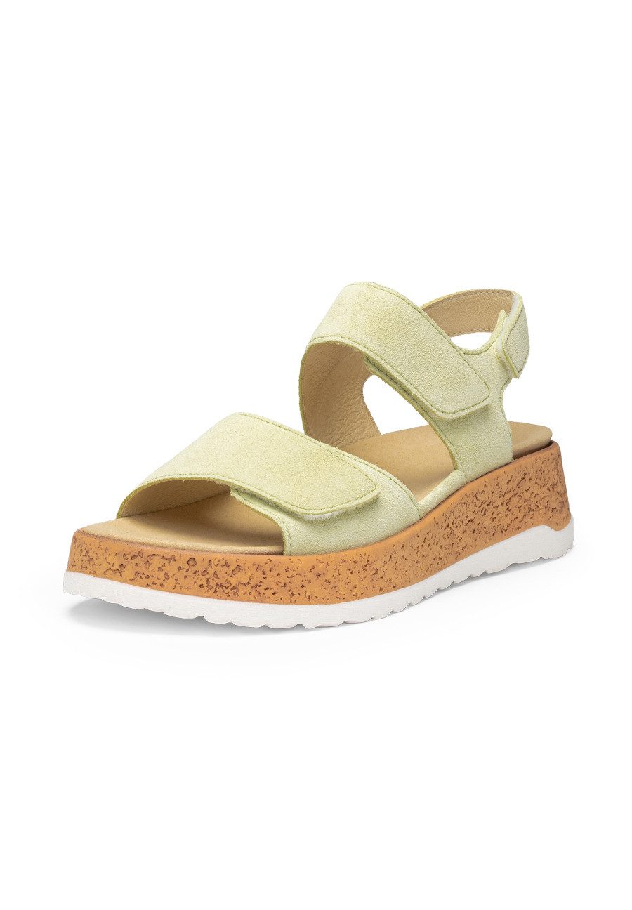 vitaform Damen Sandaletten Veloursleder Sandalette