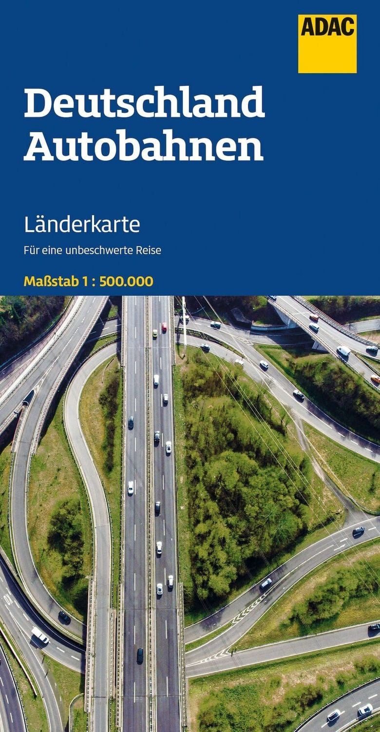 ADAC Länderkarte Deutschland Autobahnen 1:500.000 / diverse