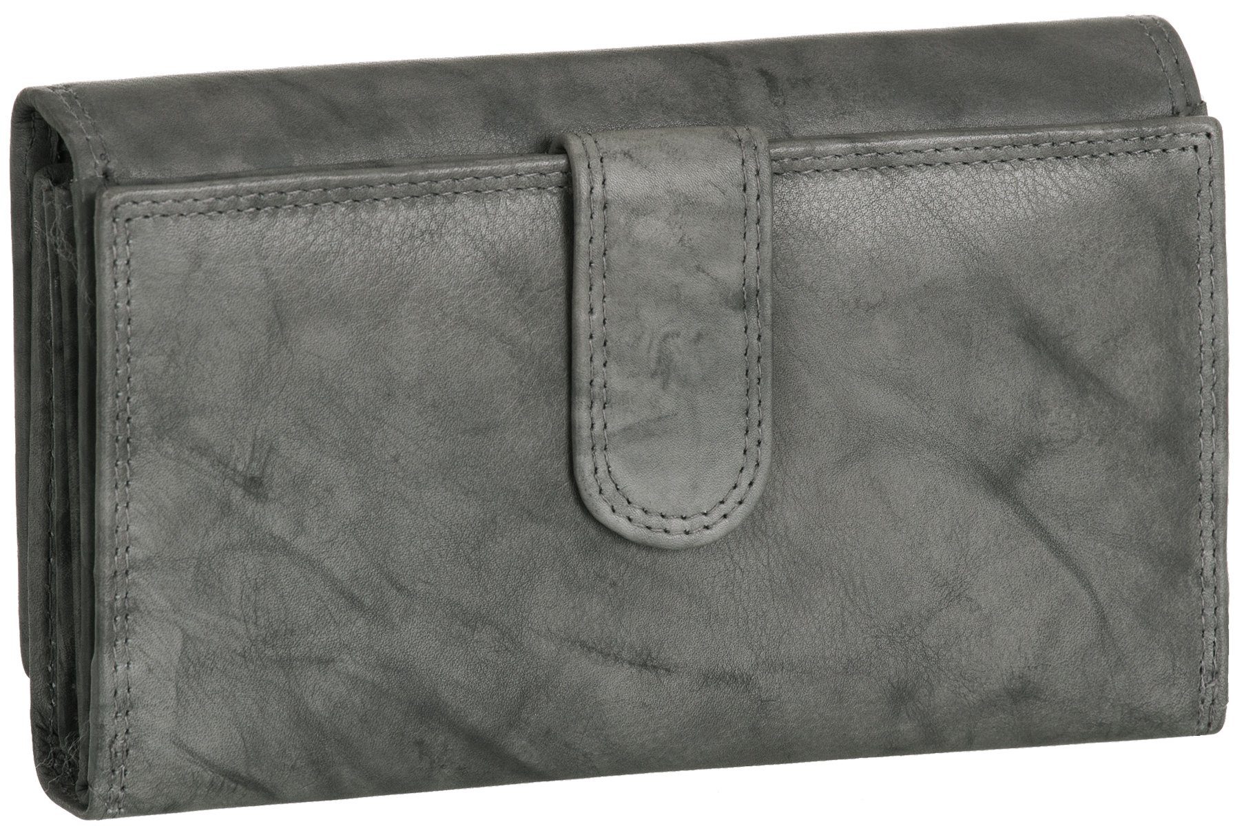 Money Maker Geldbörse, Damen Geldbörse Echt-Leder RFID 22 Karten Portemonna günstig online kaufen