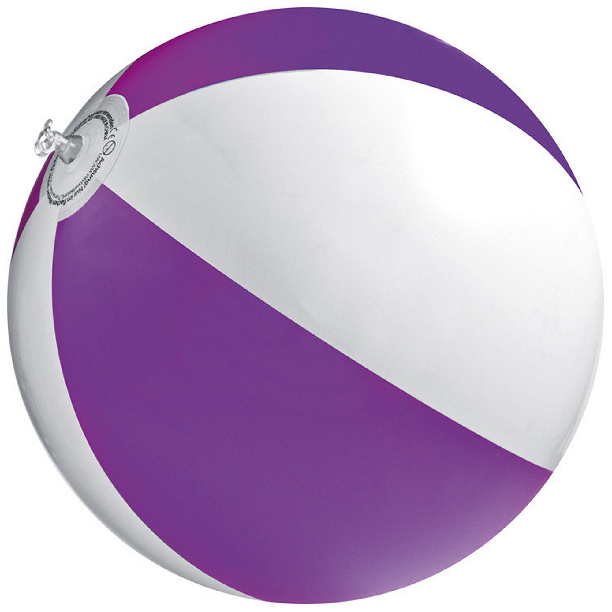 Macma Wasserball Strandball / Wasserball / Farbe: lila-weiß