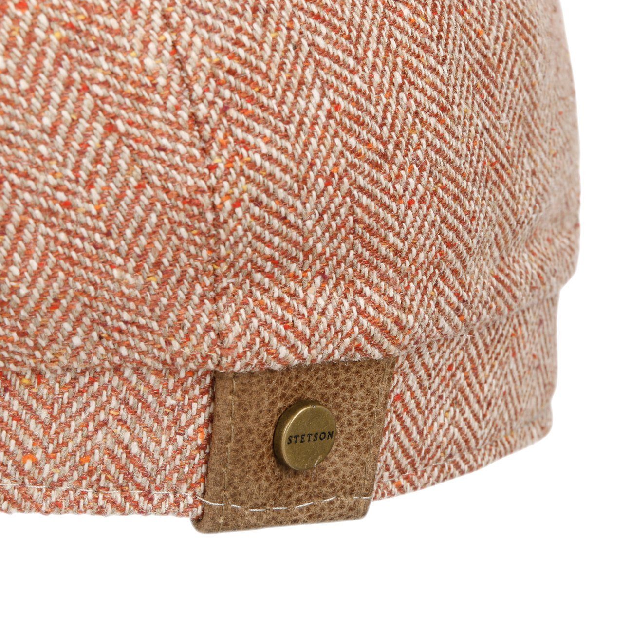 Stetson Flat Cap (1-St) Schiebermütze mit Schirm, Made in the EU