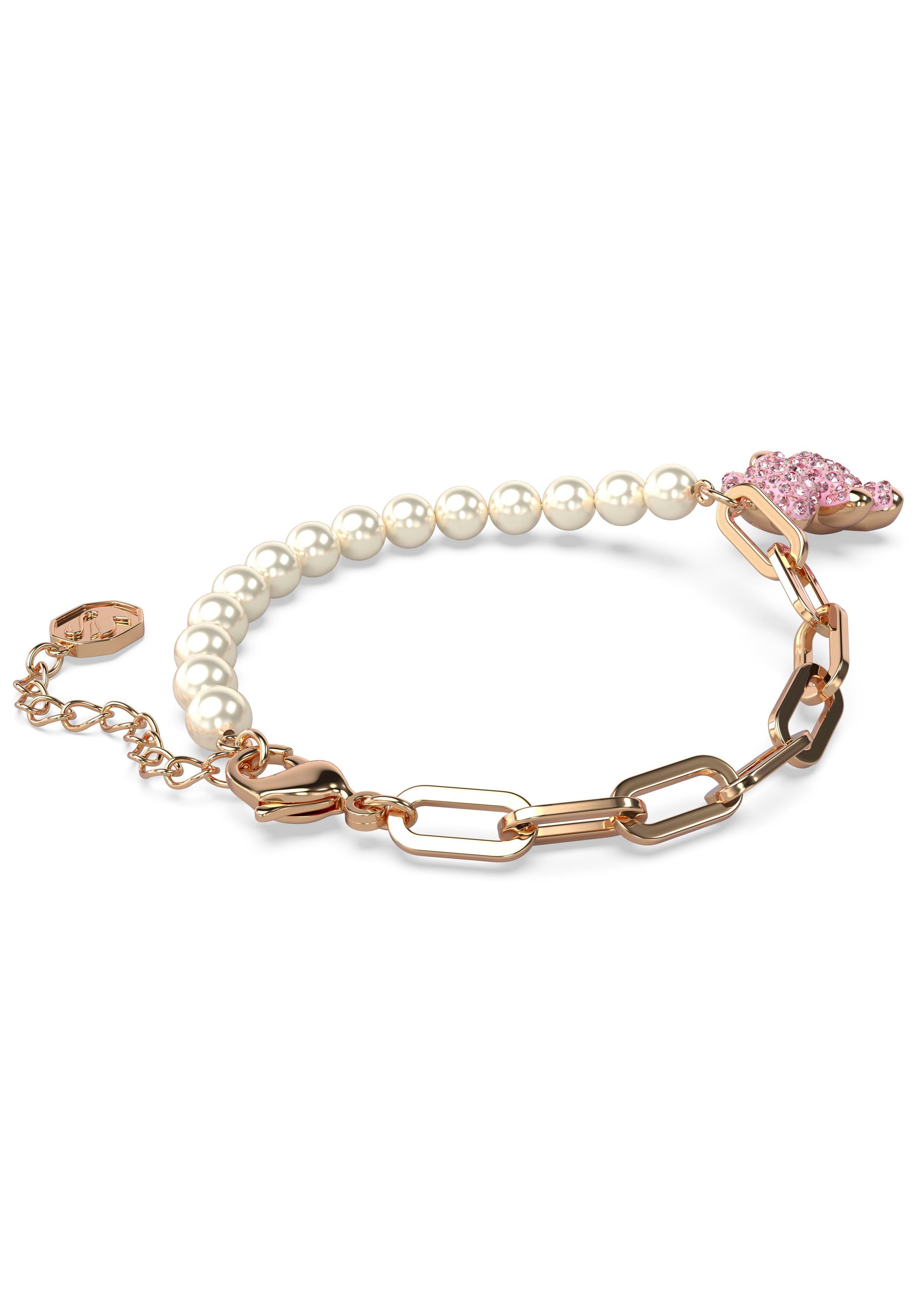 Swarovski Armband TEDDY, mit Swarovski® Kristall - mit Swarovski® Perle
