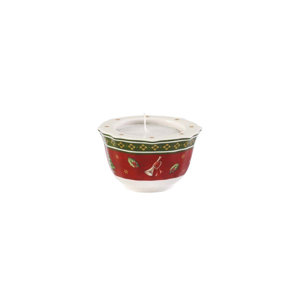 rot Boch Toy's Teelichthalter Delight (1 St) & Villeroy Kerzenständer