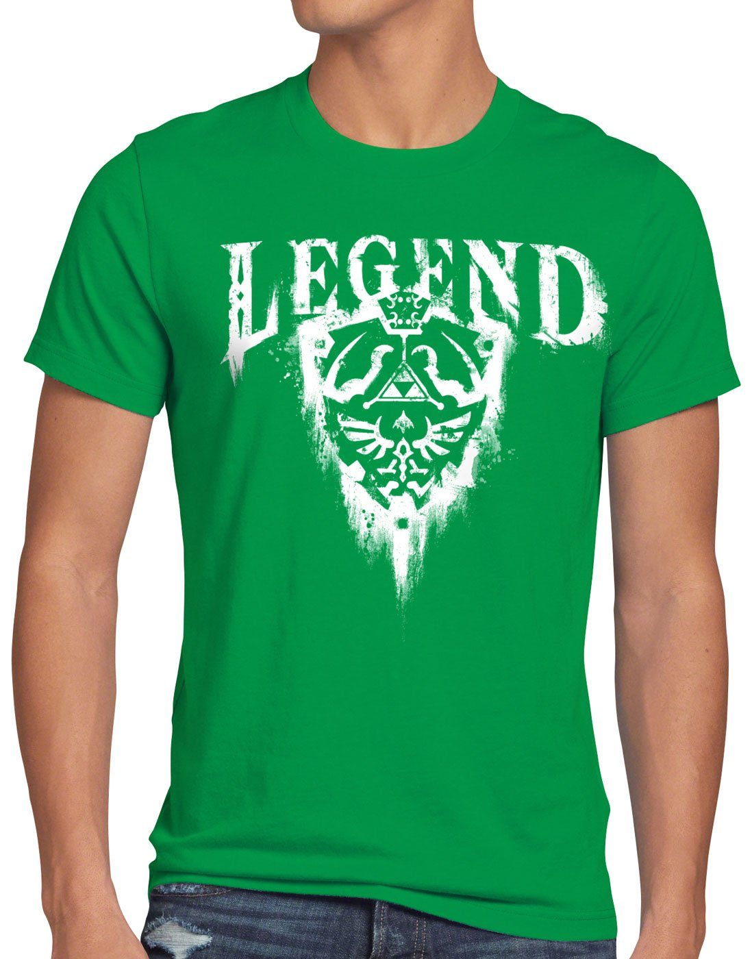 style3 T-Shirt Link Legend Hyrule Switch NES n64 zelda link nintendo
