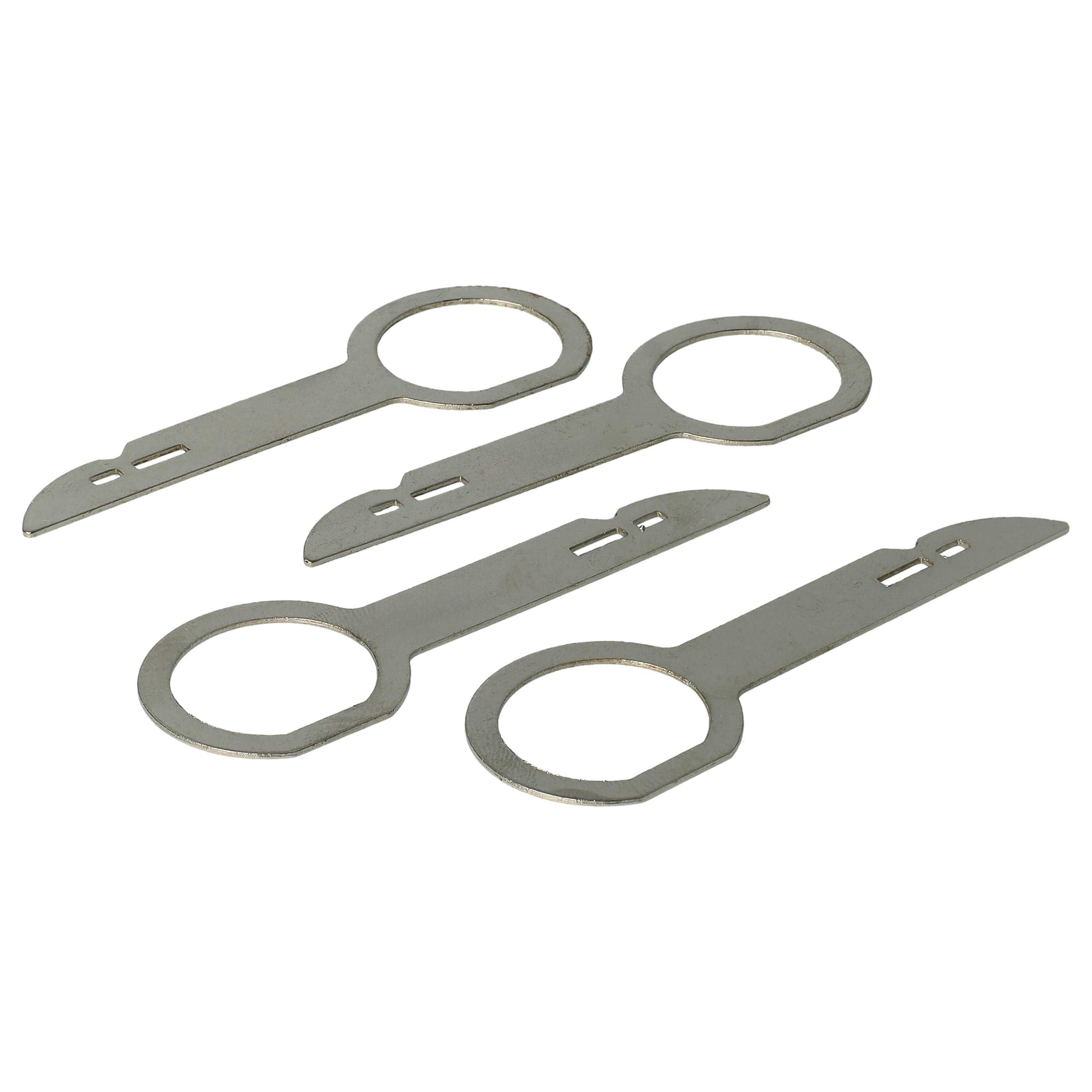 vhbw Küchenmaschinen-Adapter passend für Mercedes-Benz APS3, Audio 30 APS, APS4 Autoradio / Auto, Zubehör für Autoradio, Auto, Navigationssystem APS3 Audio 30 APS APS4