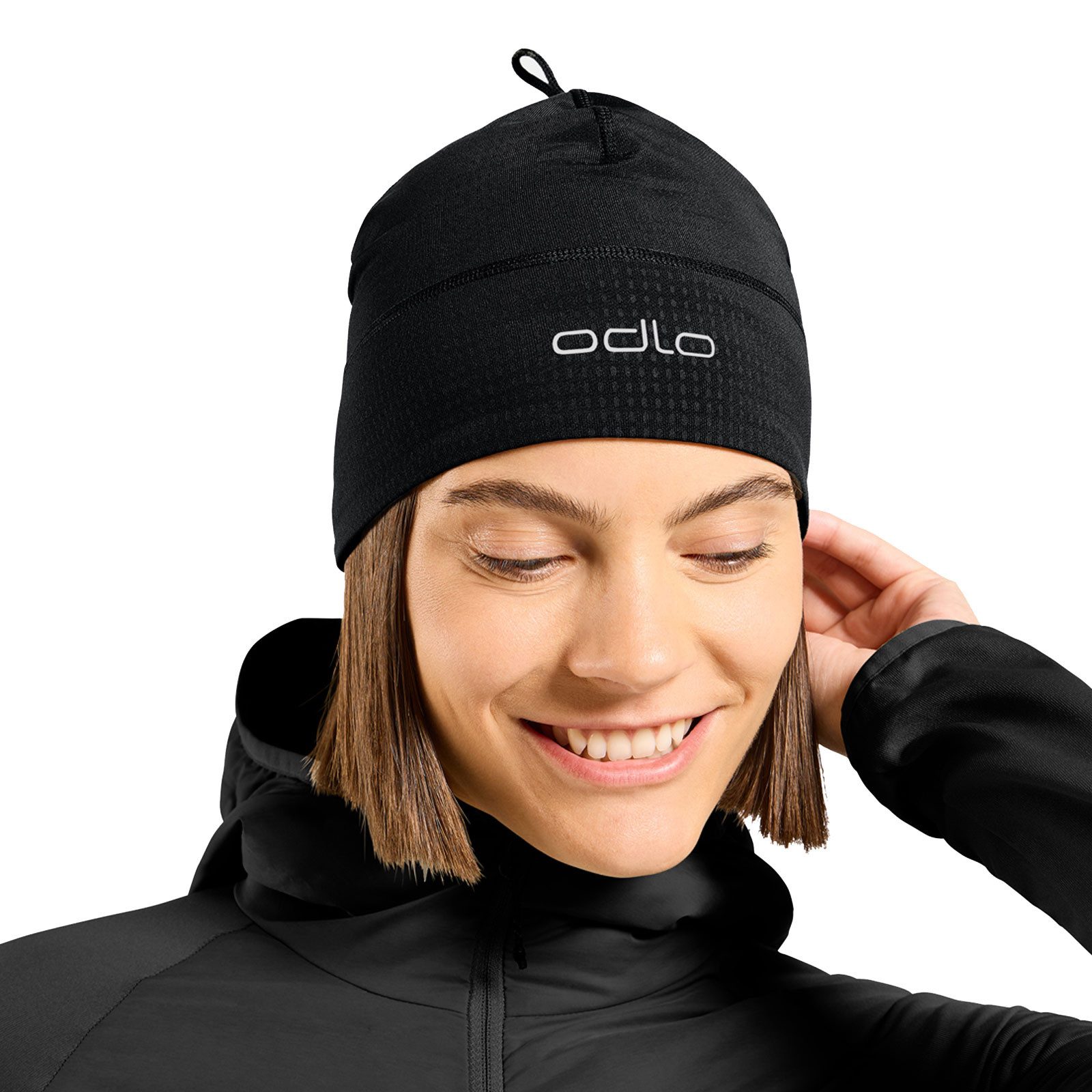 Odlo Beanie Polyknit Warm Reflective Beanie 763950-15000 Spendet dir jederzeit angenehme Wärme und Komfort