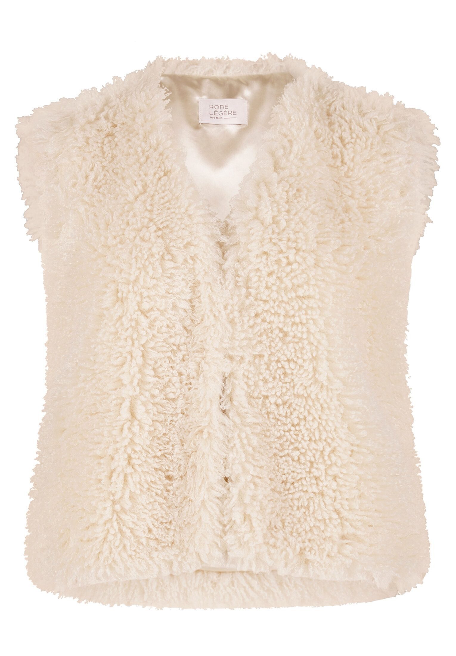 Vera Mont Strickweste Damen unifarben