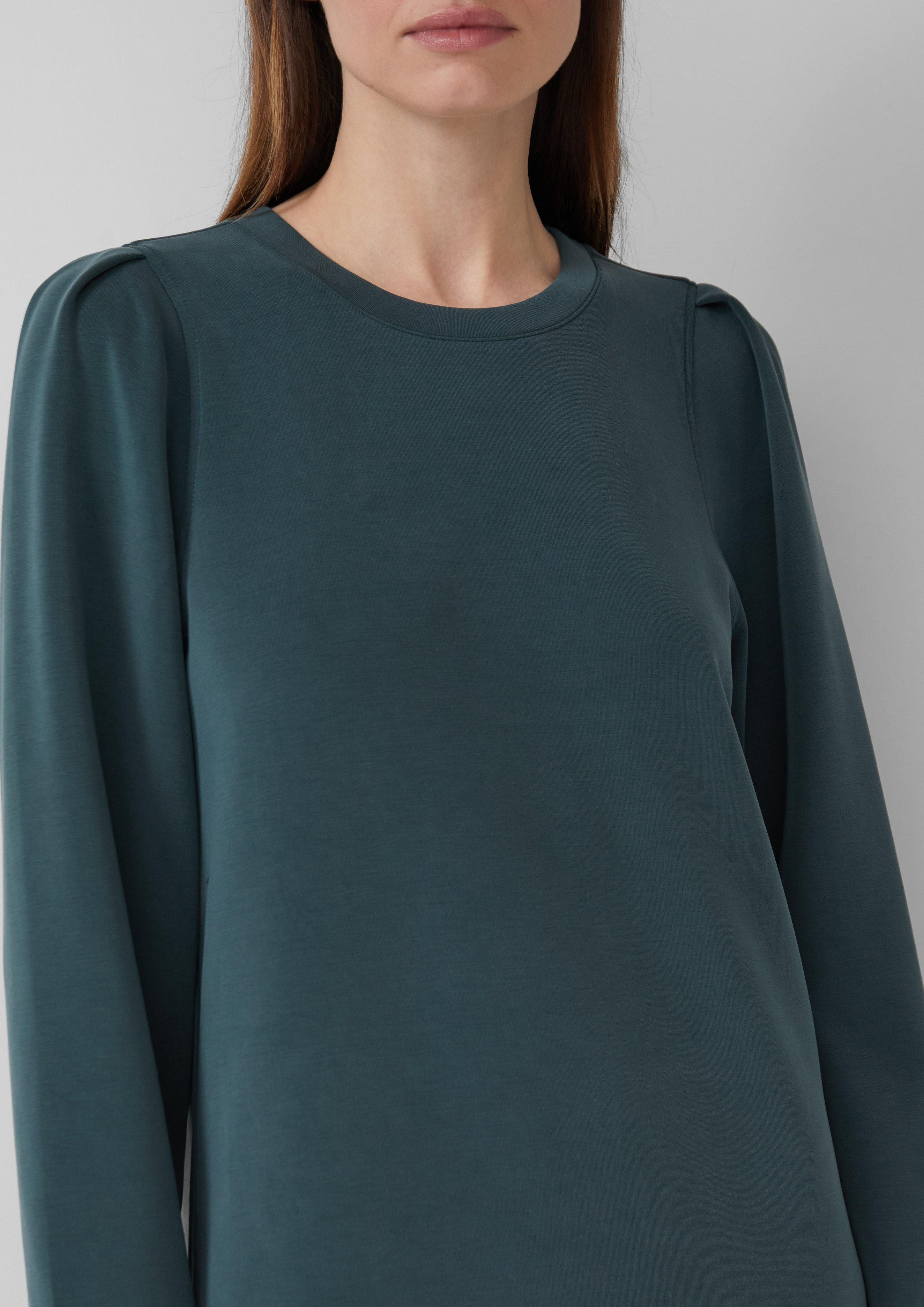 s.Oliver Minikleid Scuba-Kleid mit Faltendetail am günstig online kaufen