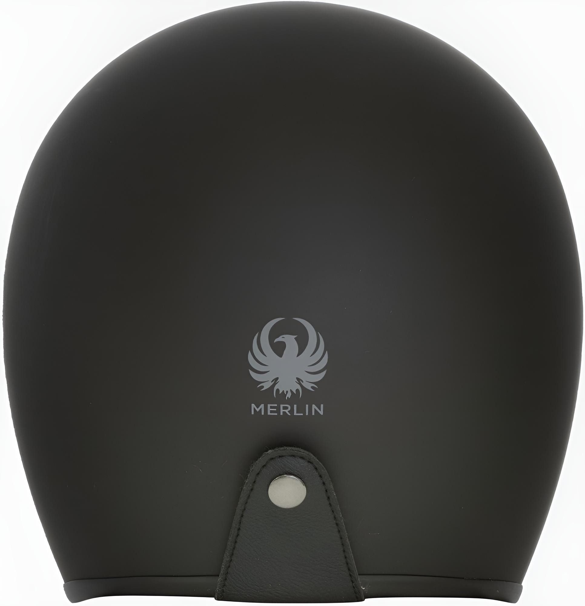 Merlin Motorradhelm Blackbird Logo Jethelm, Geeignet Für Brillenträger