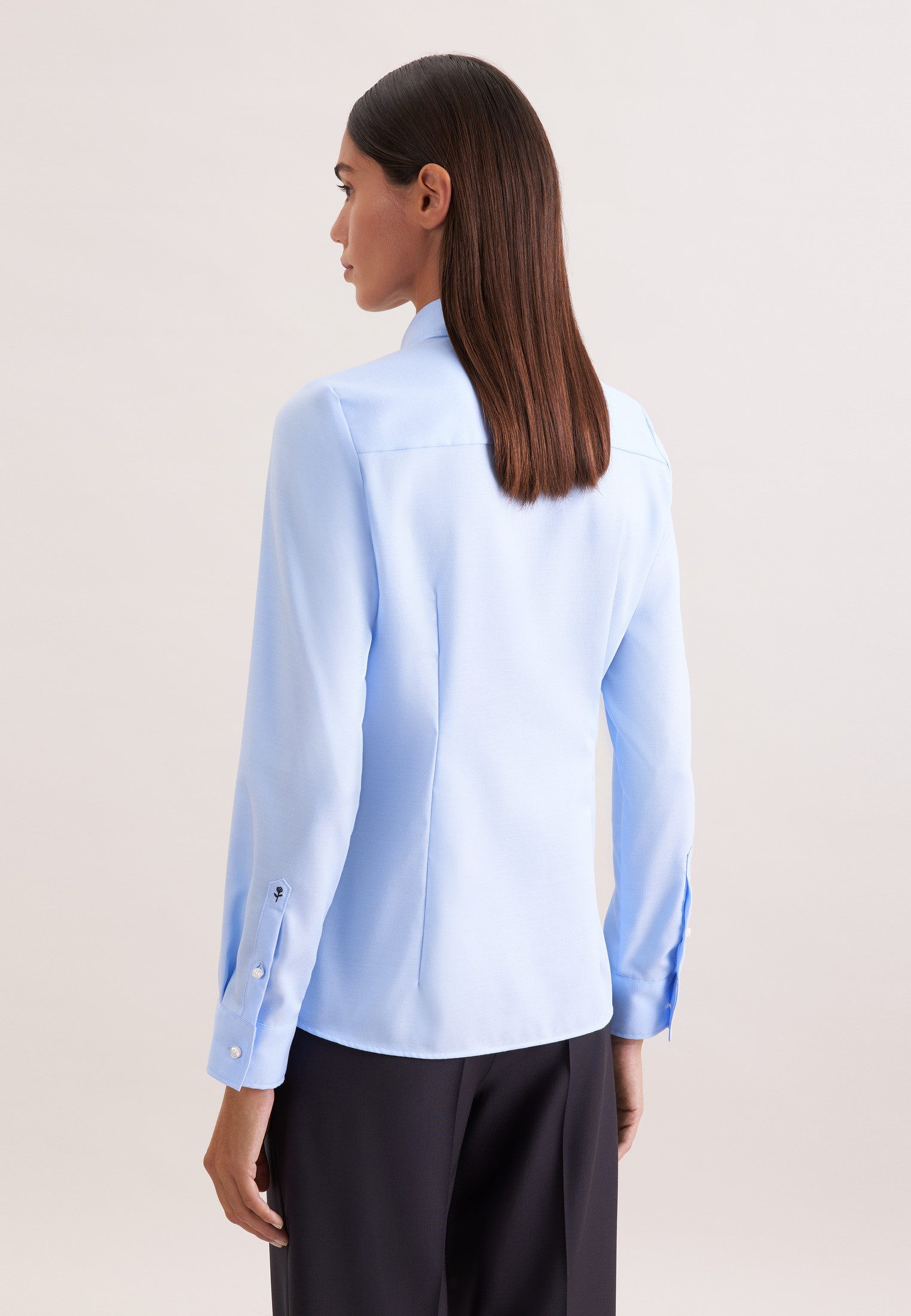 seidensticker Hemdbluse 1/1 Kragen Uni günstig online kaufen