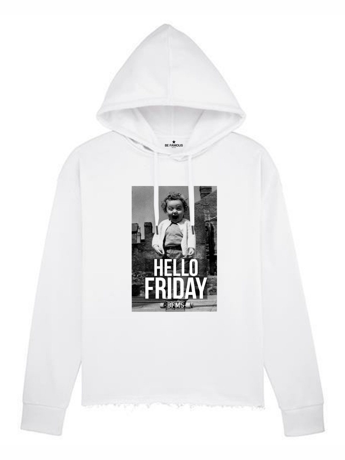 Be Famous Sweater Boxy Hellofri (1-tlg., keine)