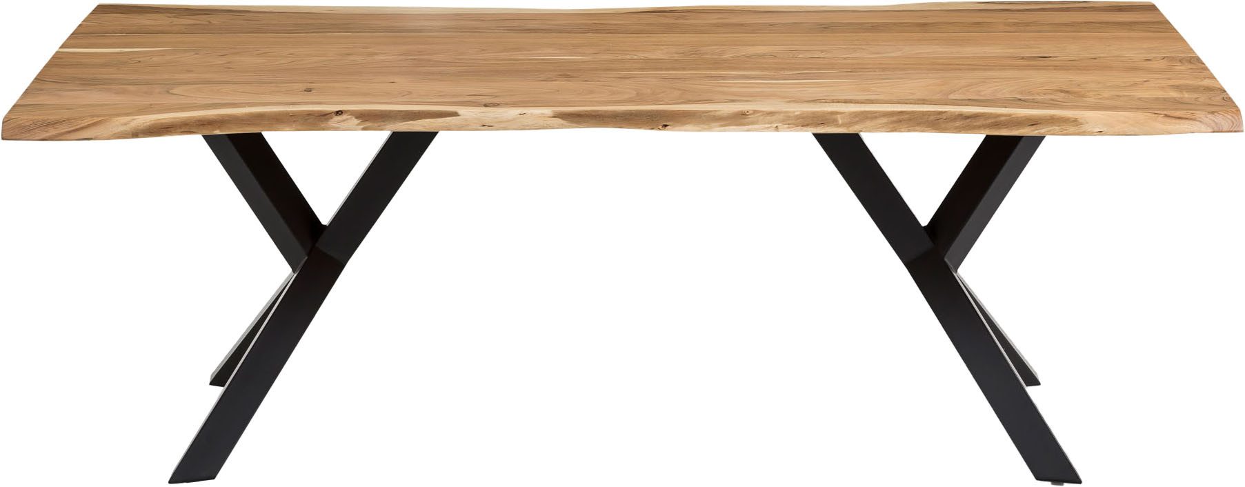 SalesFever Esstisch Designertisch für Mahlzeiten, Massivholz geölt und zweifach gewachst