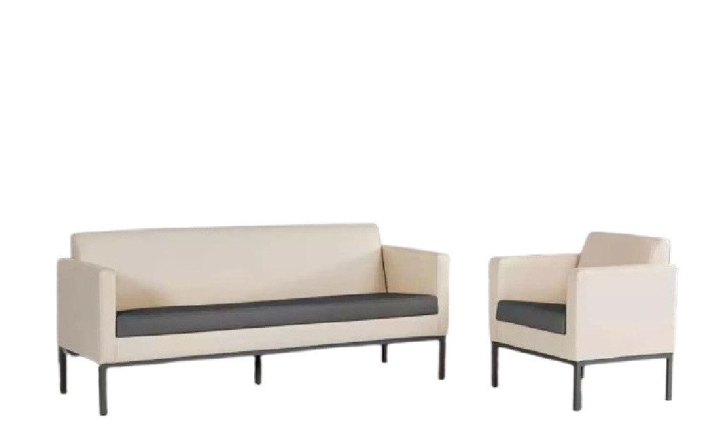 Xlmoebel Polstergarnitur Elegante Sofagarnitur für ein modernes Arbeitszimmer, (2-tlg., Set 2 tlg (Sofagarnitur 3 + 1 Sitzer), Hergestellt in Europa