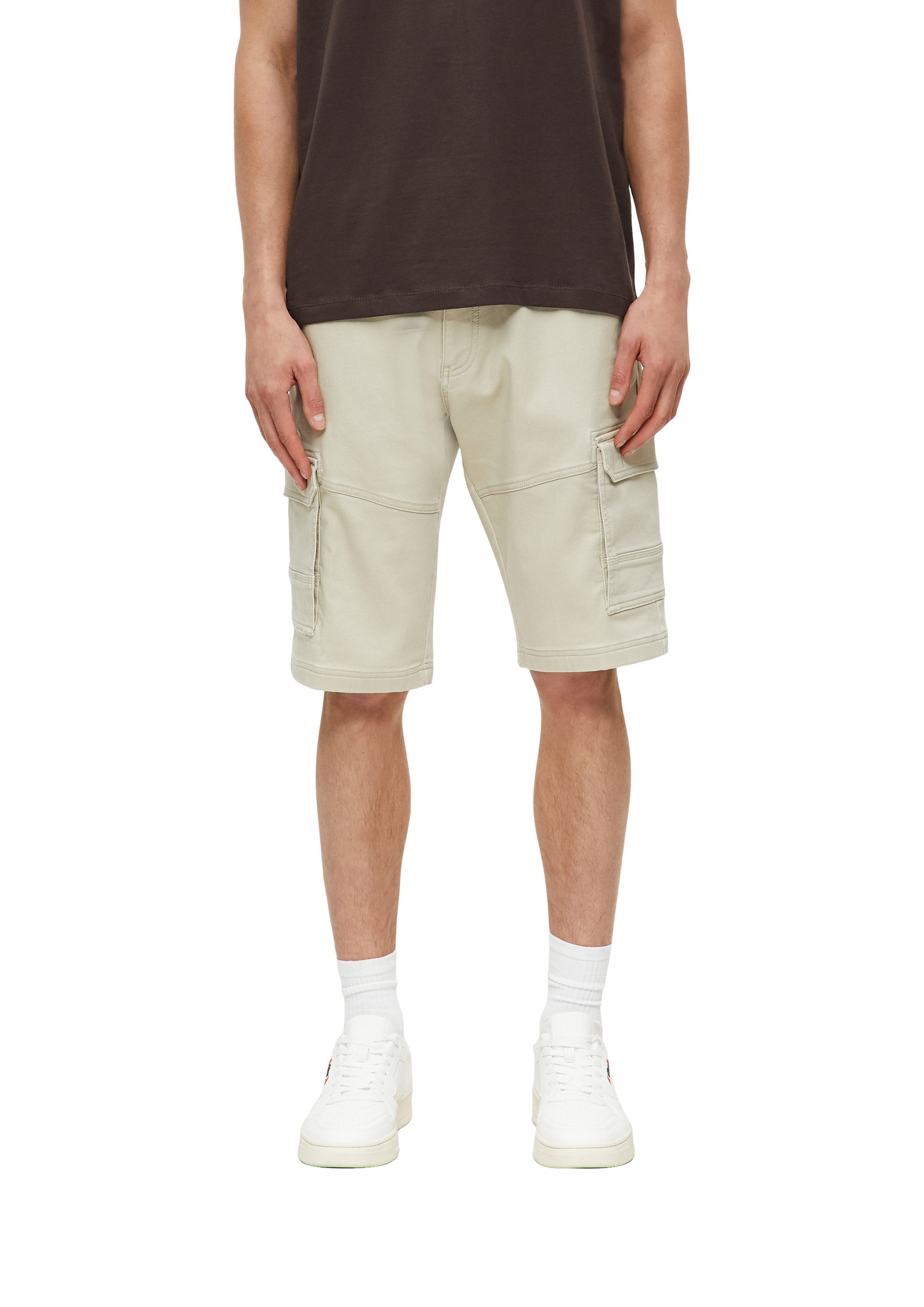 s.Oliver Cargobermudas Sommer-Cargo mit elastichem Bund