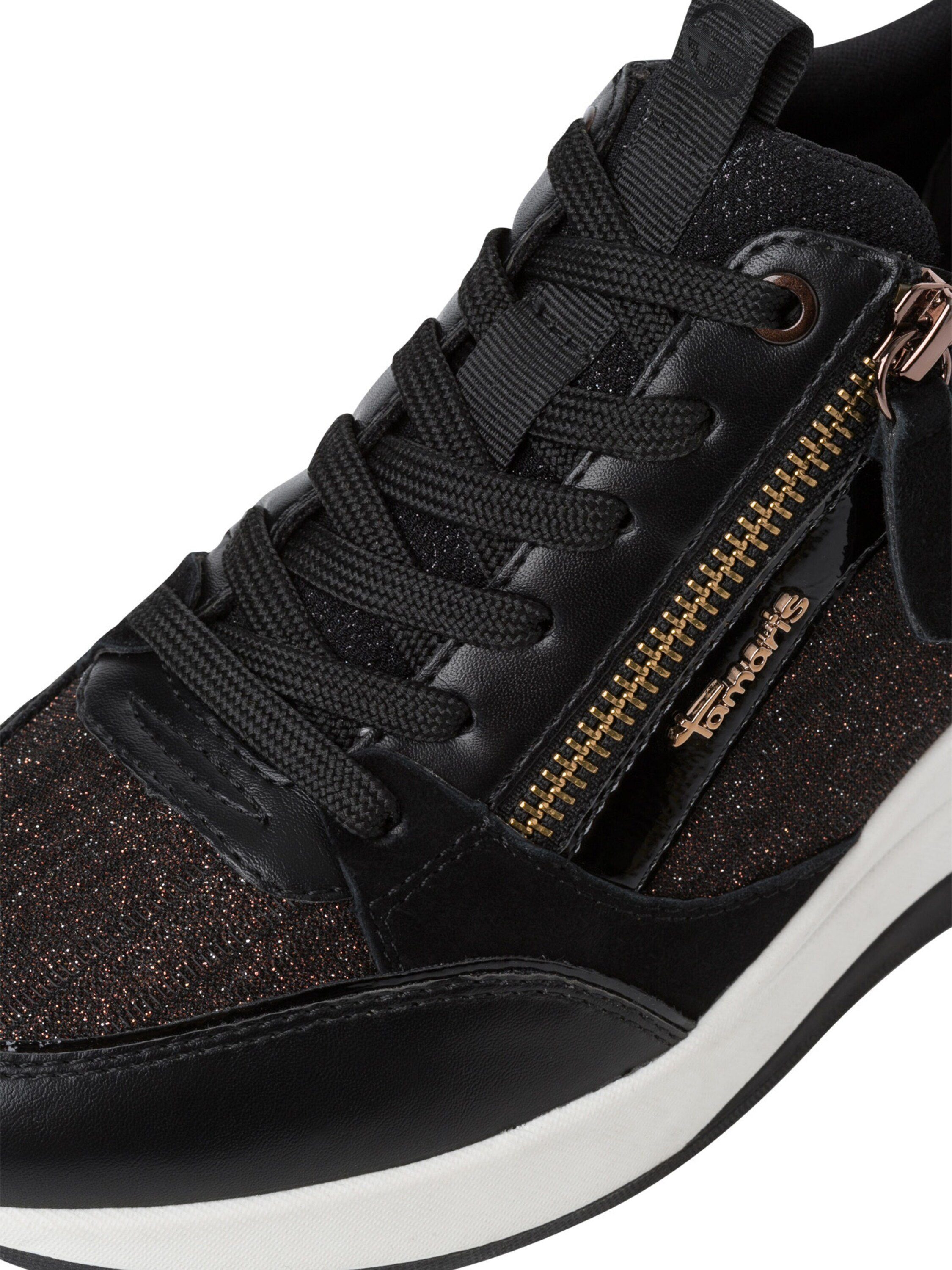 Tamaris Sneaker (21203605) (1-tlg) BLACK/COPPER