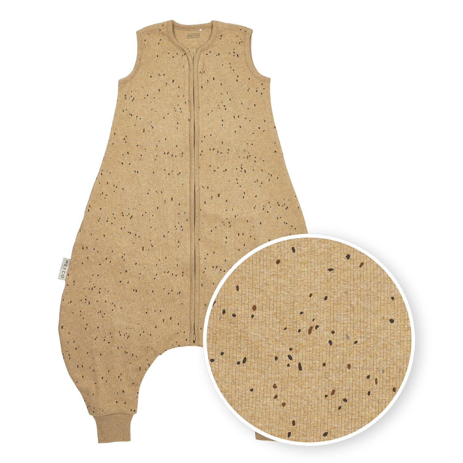 Babyschlafsack Mini spot Toffee Melange