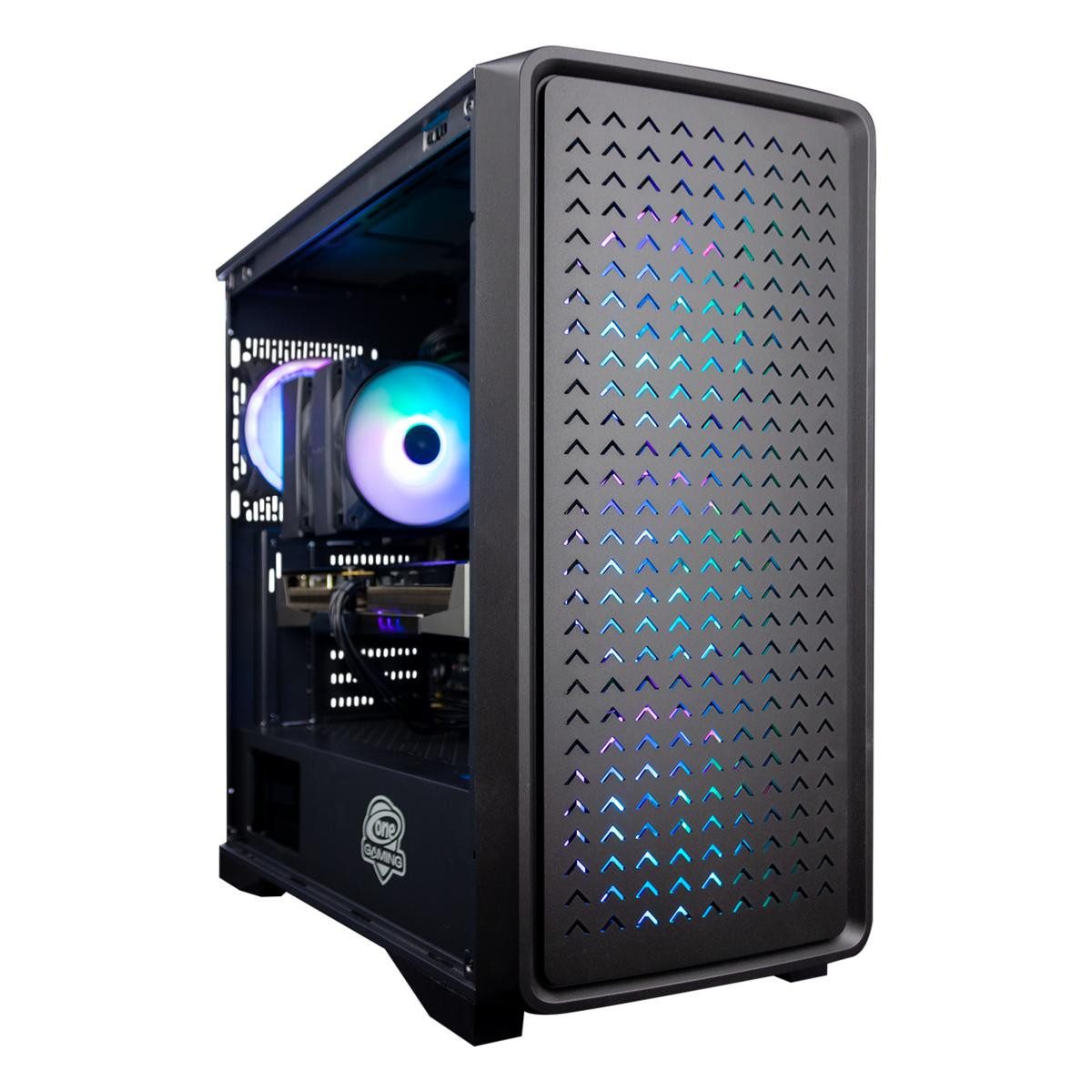 ONE GAMING Gaming PC AN069 Gaming-PC (AMD Ryzen 7 5700X, GeForce RTX 5060 Ti, 32 GB RAM, 1000 GB SSD, Wasserkühlung)