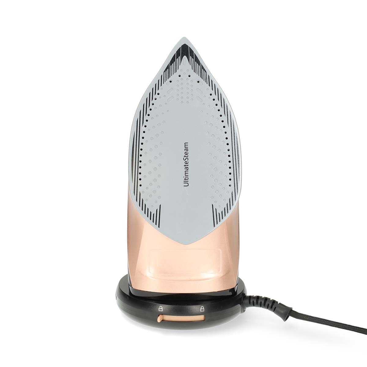 Nedis Dampfbürste IRONCL250, 2200 W, Kabelloses Design, Keramiksohle, hohe Dampfleistung für Faltenfreiheit