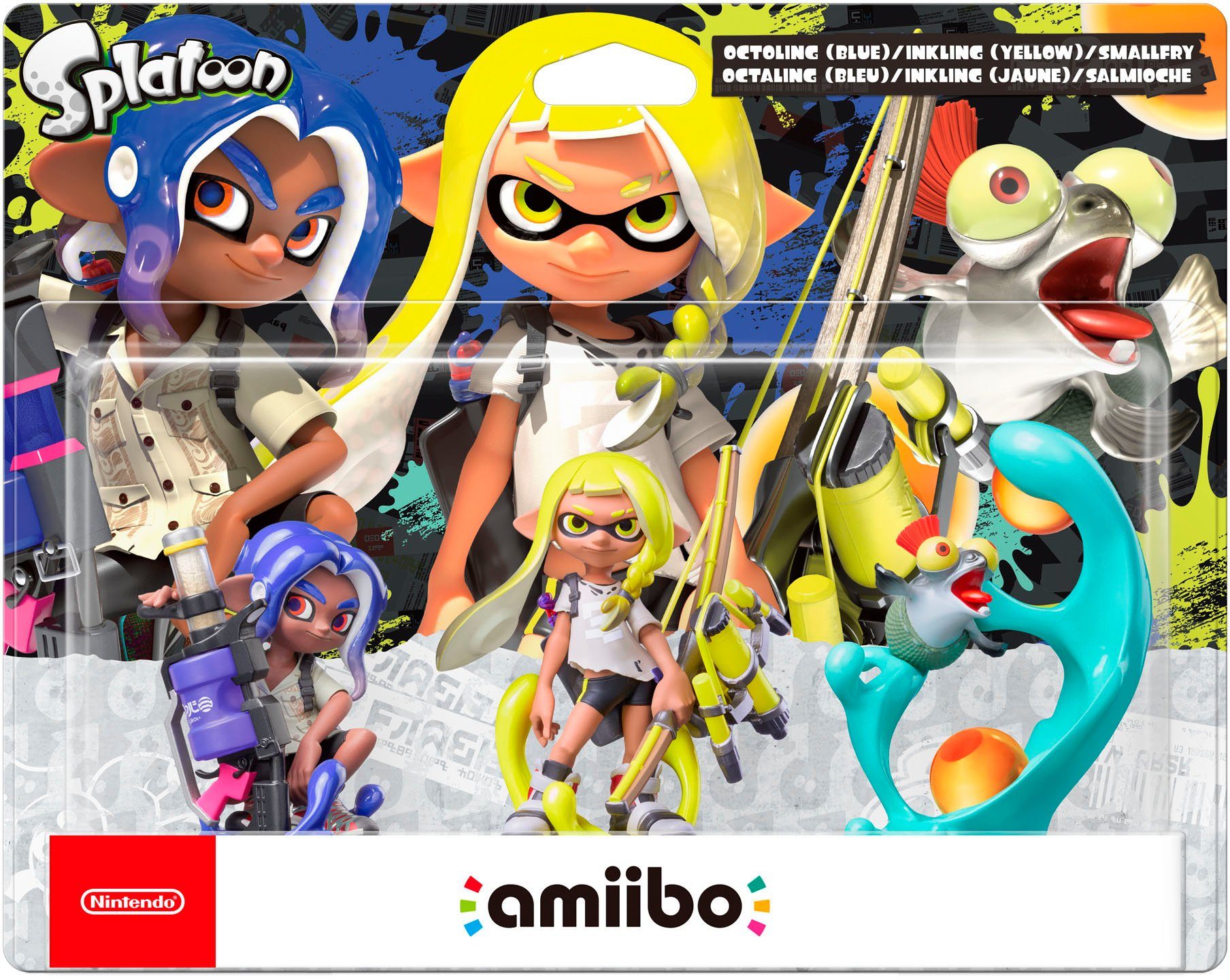 Nintendo Switch Spielfigur amiibo Splatoon 3 3-in-1