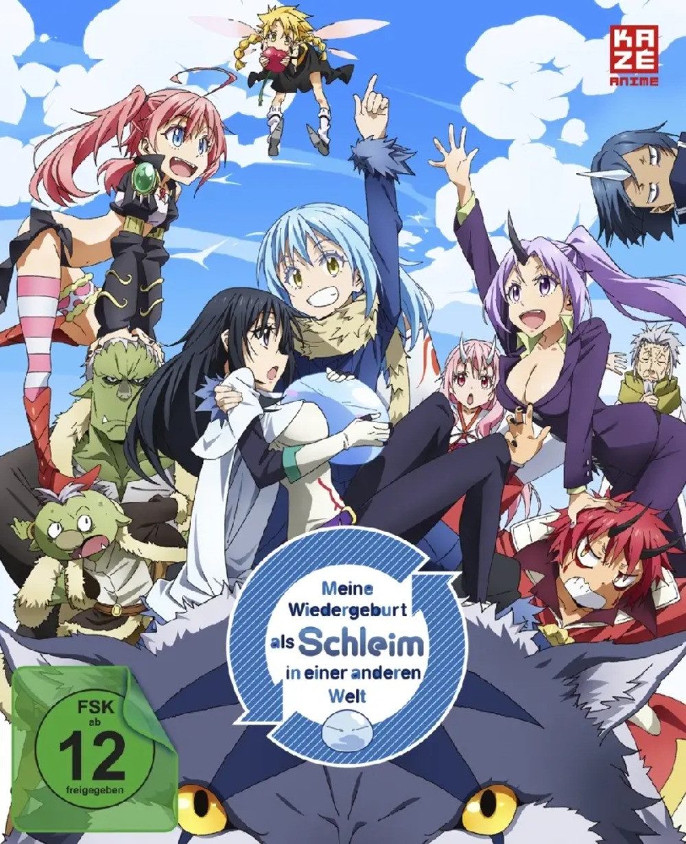 Blu-ray Meine Wiedergeburt als Schleim - Gesamtausgabe, 4 Blu-ray