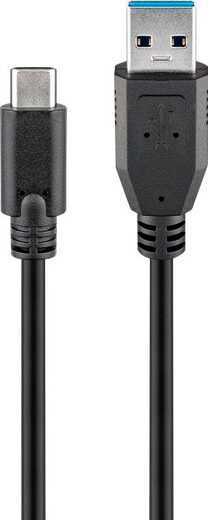 Goobay »Sync & Charge Super Speed USB-C™« Smartphone-Kabel, USB Typ A, USB-C, USB 3.0 Typ A, USB Typ A, USB-C (50 cm)