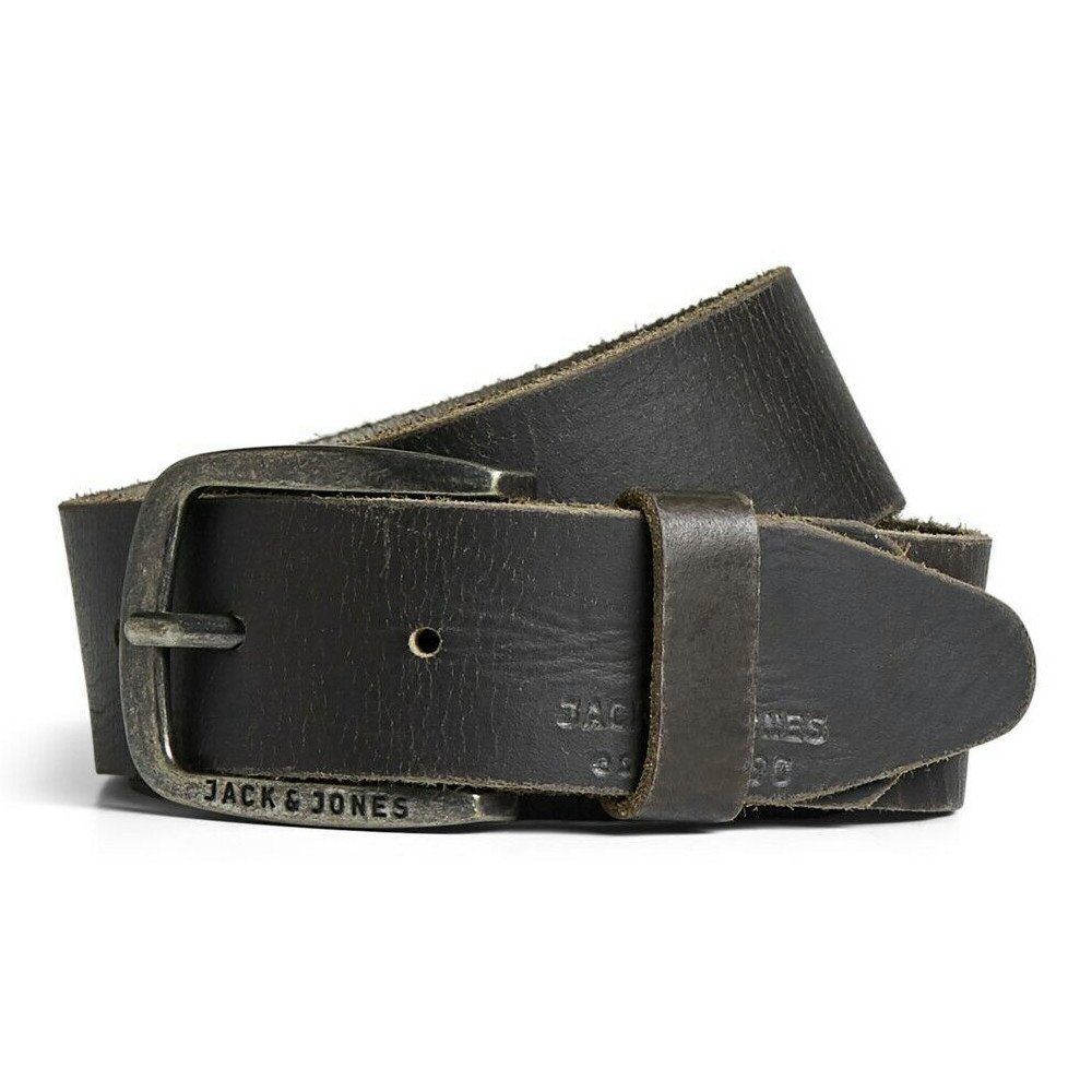 Jack & Jones Ledergürtel modischer Basic Gürtel