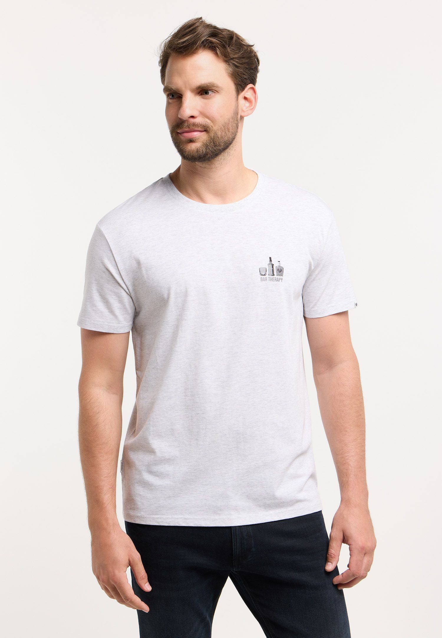 Ragwear Kurzarmshirt - T-Shirt Herren - Printshirt - Shirt Herren Rückenprint