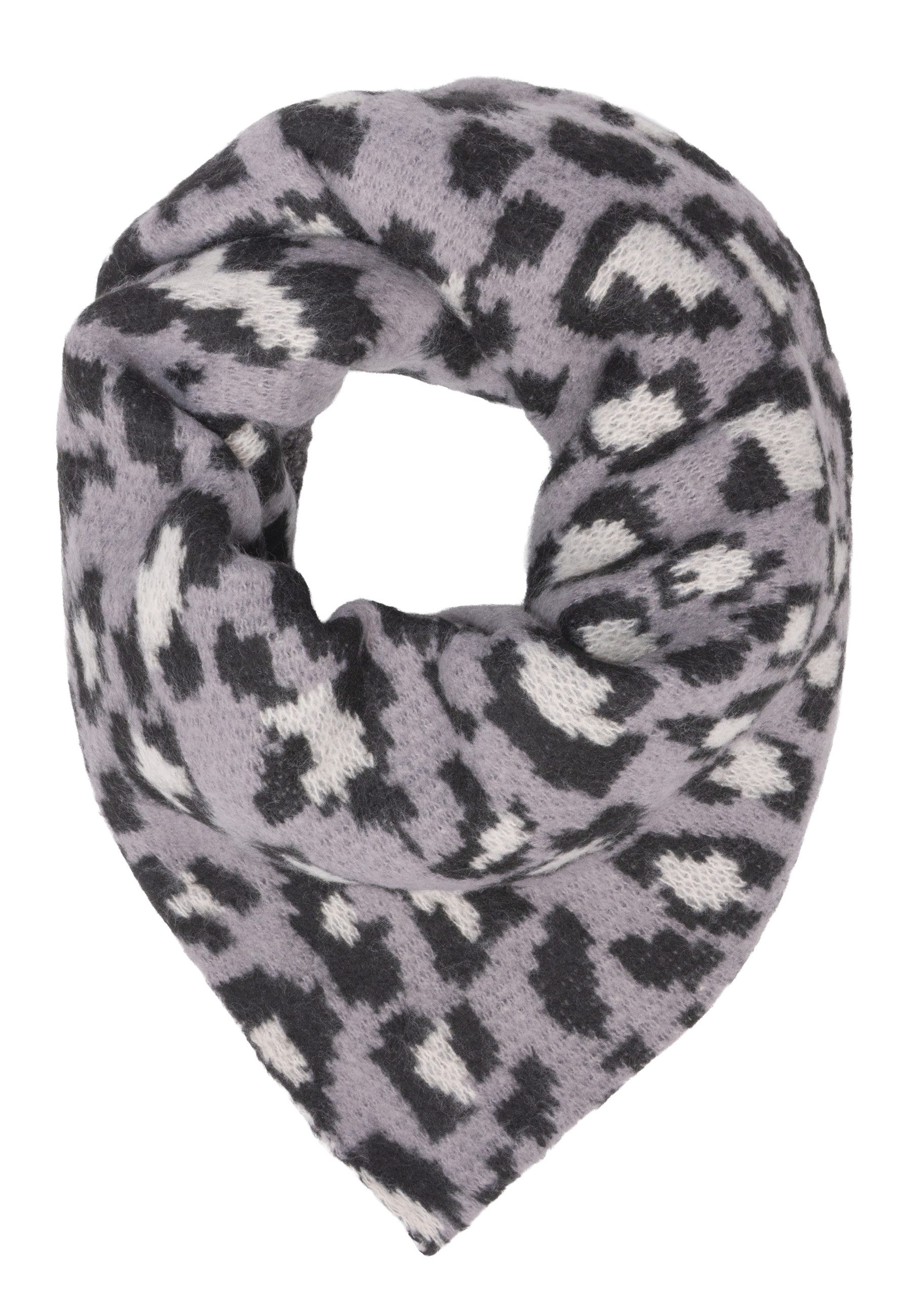 Seasons of April Schal MONA LEO DREIECK, Leo Dreieck Schal, weich & kuschelig aus 100% Viskose