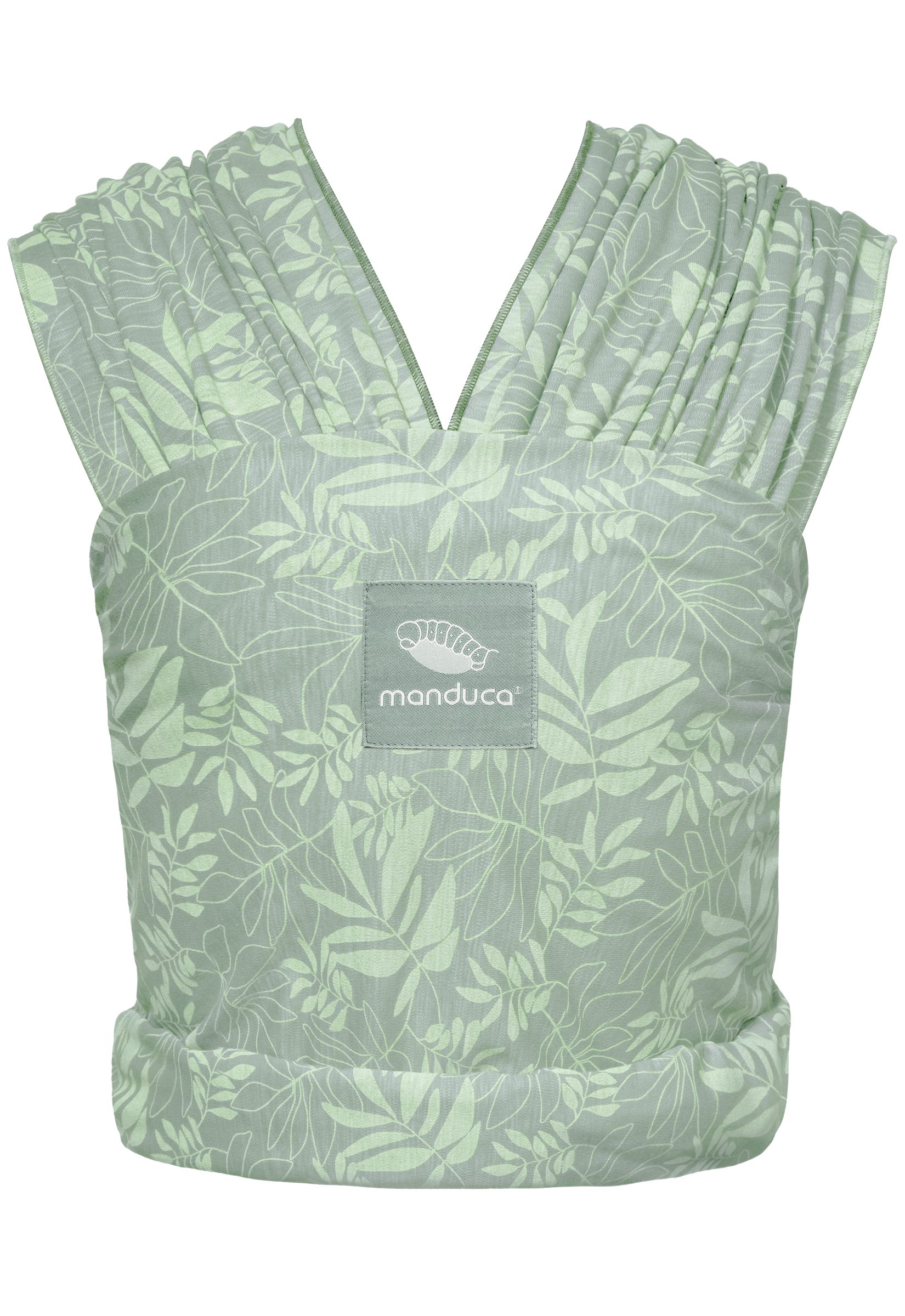 manduca Babytrage manduca Sling - Babytragetuch - Elastische Babytrage, Unterstützt die natürliche M-Position beim Baby.