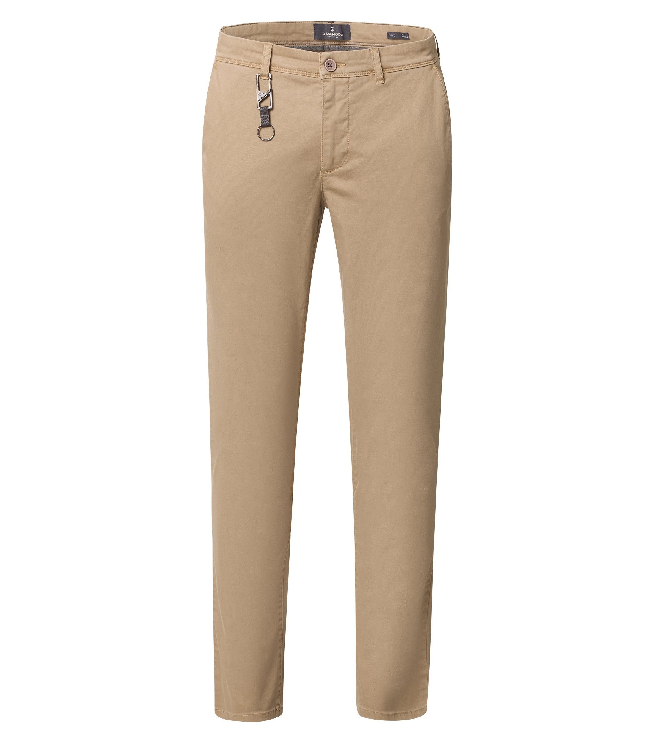 CASAMODA 5-Pocket-Hose Chino garment dyed