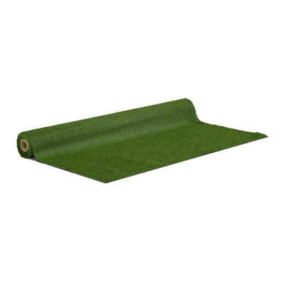 Kunstrasen »Artificial grass - 200 x 1000 cm - Height: 20 mm - Stitch rate: 13/10 cm - UV-resistant«, Hillvert, Höhe 2 mm