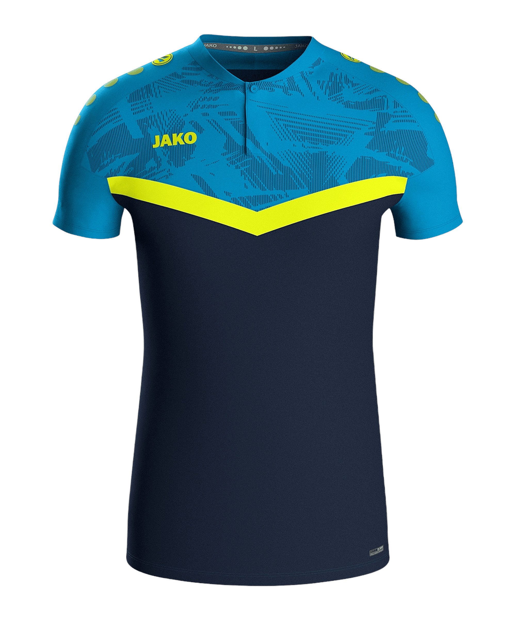 marine/JAKO blau/neongelb