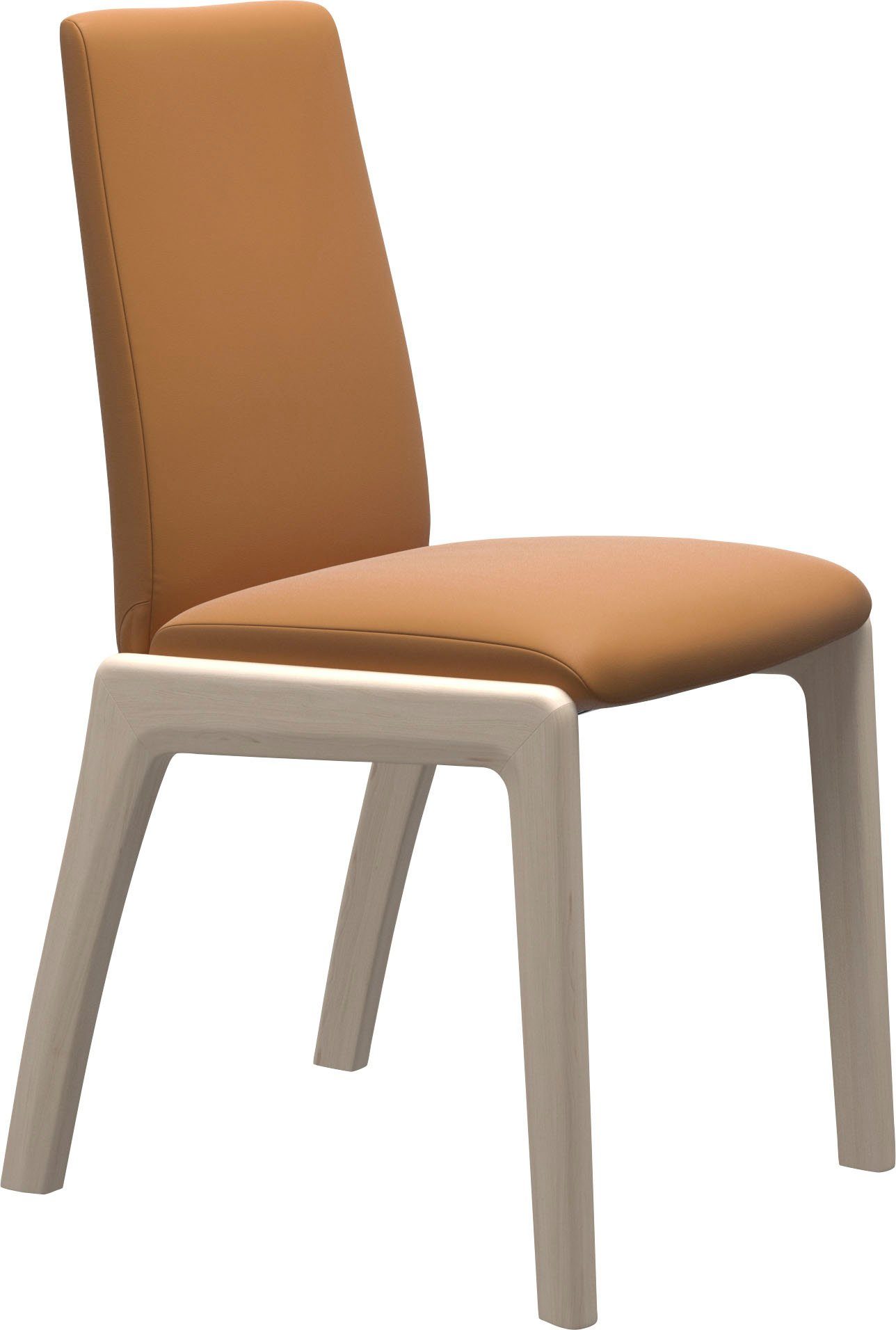 Stressless® Polsterstuhl Laurel, Low Back, Größe M, mit abgerundeten Beinen in Eiche gekalkt