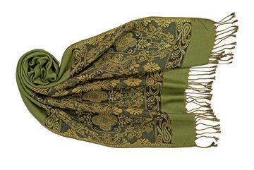 Beauty Thinxx Modeschal Jacquard Schal "Mira", (Im Beutel, 1-St. Ein Modeschal), Schmückt und schützt bei Wind und kaltem Wetter