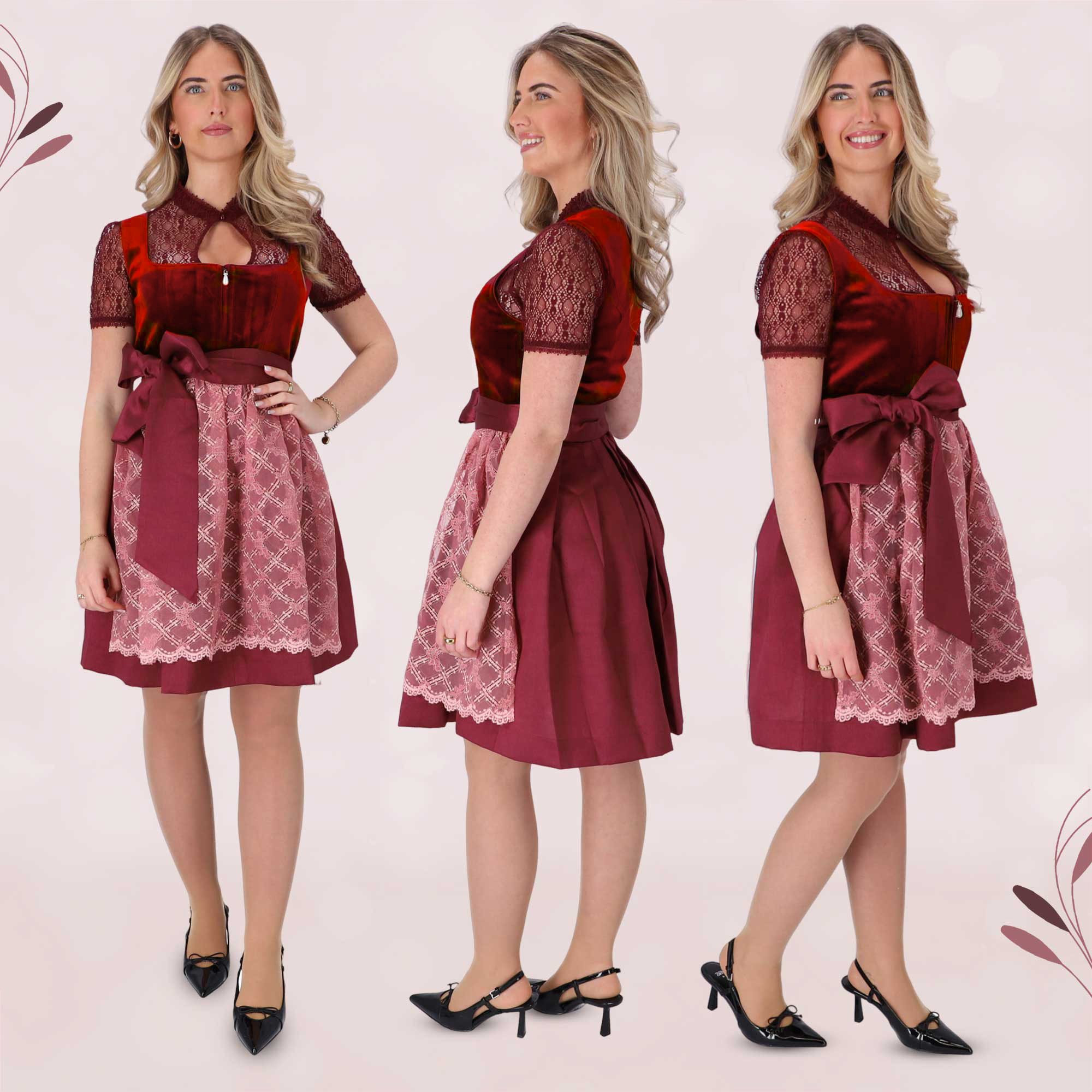 Steigenhöfer Manufaktur Trachtenkleid Franziska Dirndl Set