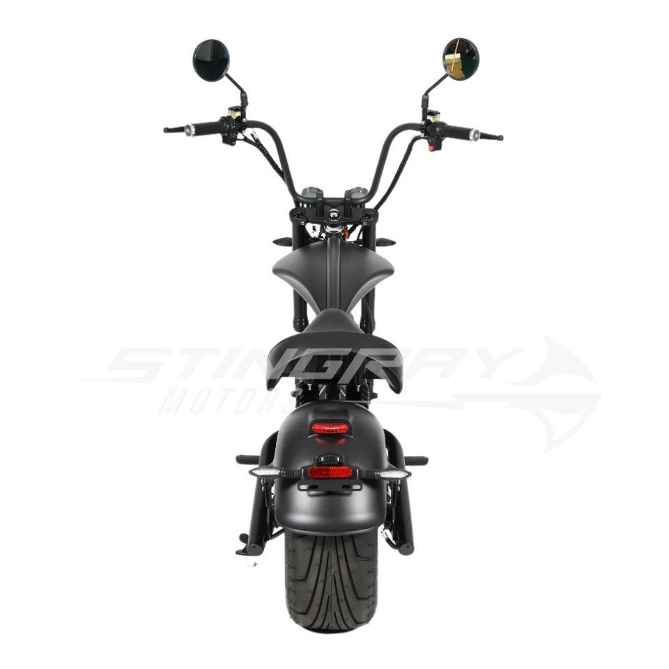 Stingray Motors E-Motorroller Elektroroller Harley E / 50 W, 30Ah / Chopper - 3kw km/h 3000,00 M1P, 50 km/h