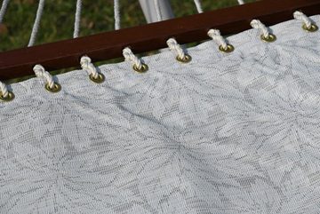 HOPLO Stabhängematte Stabhängematte natur Textilene ideal für den Swimming-Pool Bereich, wetterfest