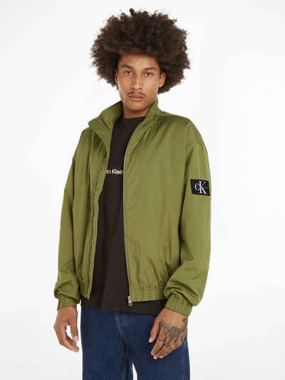 Calvin Klein Jeans Outdoorjacke CASUAL UTILITY HARRINGTON mit Logopatch