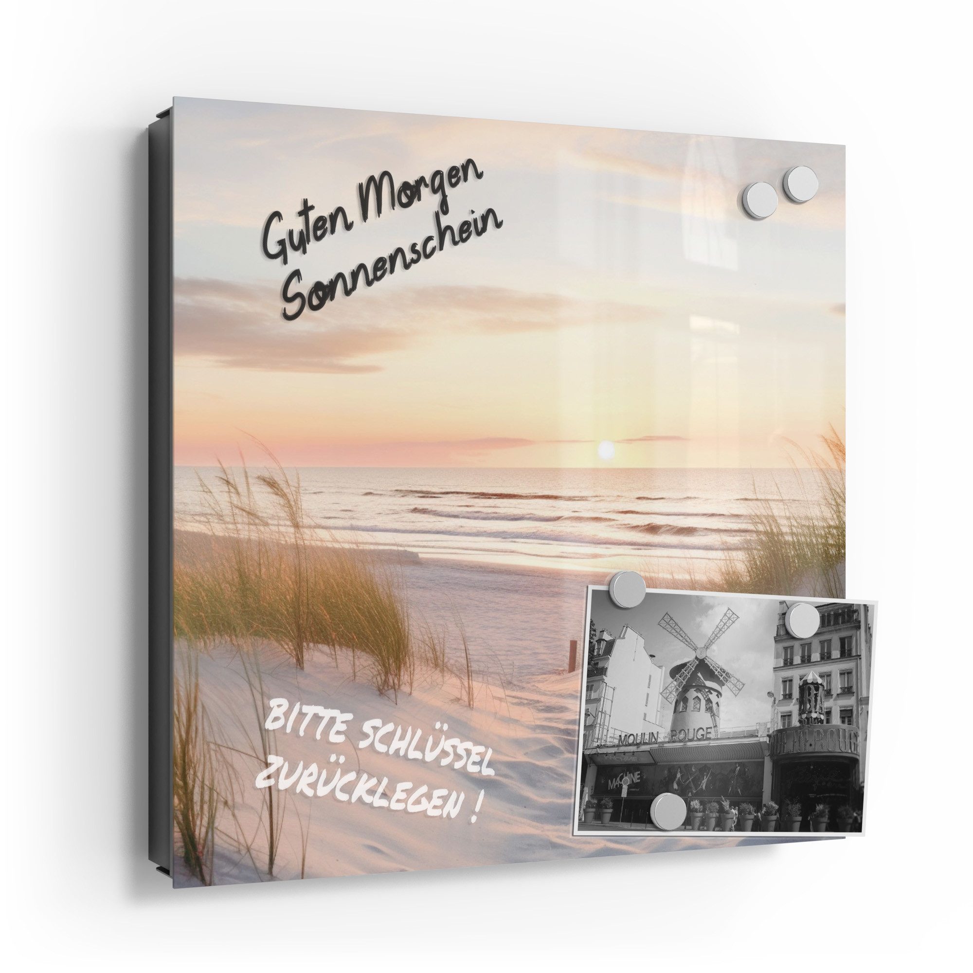 DEQORI Schlüsselkasten 'Abendruhe am Strand', Glas günstig online kaufen